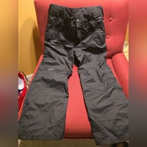 Boys North Face Black Snow Pants